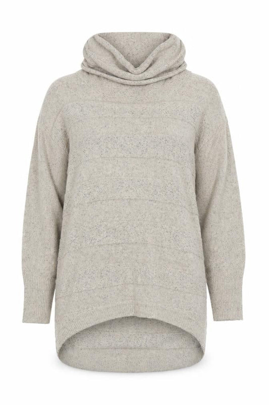 Wallis Women's Beige Cowl Neck Pullover Jumper, S