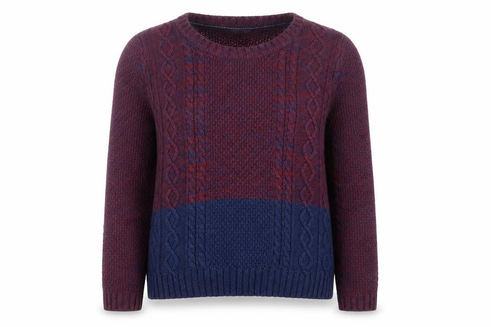 FatFace Women's Cable-Knit Jumper Multicoloured Size 14