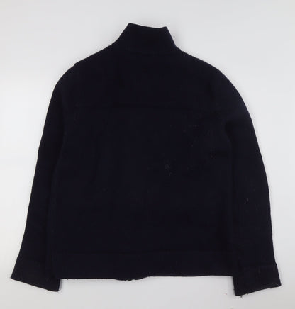 Gap Men's Blue XL Knit Wool Toggle Jacket