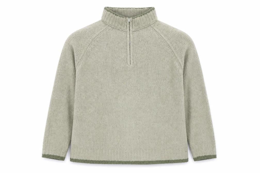 Peter Storm Men's Beige 1/4 Zip Fleece Sweatshirt M