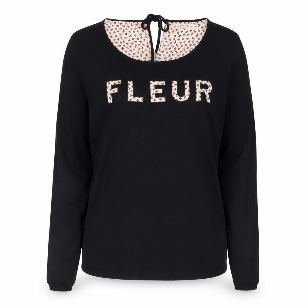 La p'tite étoile Women's Black Pullover Jumper S