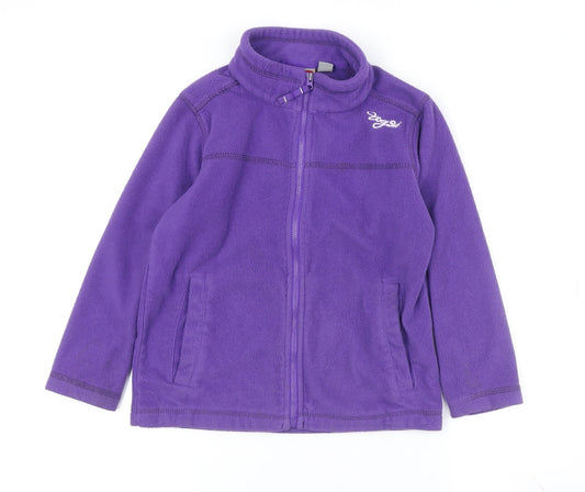 TOG 24 Girls Purple Fleece Jacket 5-6 Years