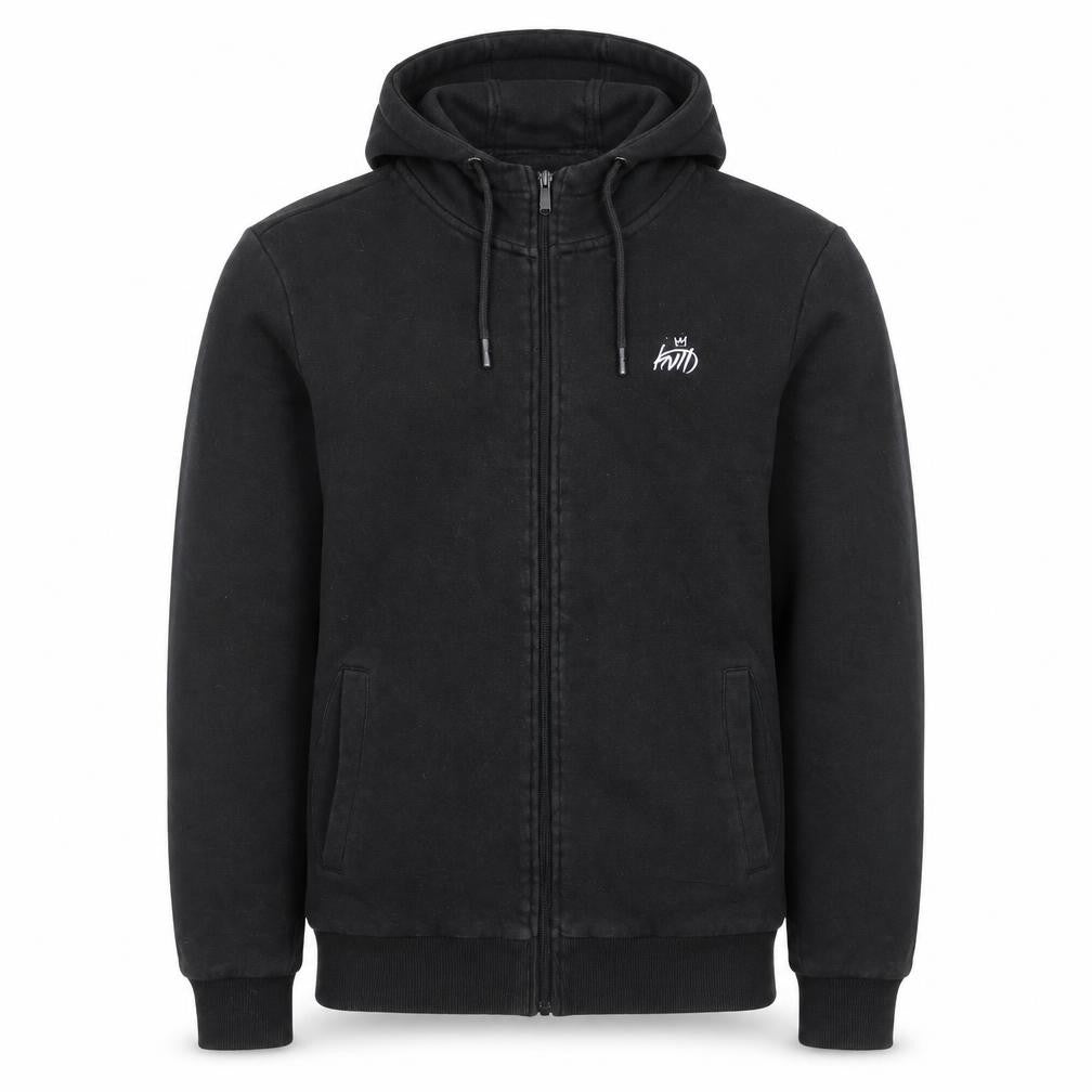 Kings Will Dream Men's Black Full Zip Hoodie S