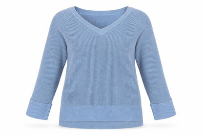 Next Women's Blue Knit Pullover Jumper L