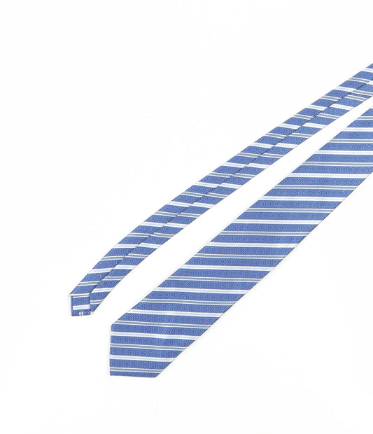 Giorgio Mariani Men's Blue Striped Tie