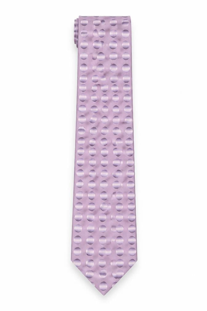 Kenzo Men's Purple Polka Dot Silk Tie
