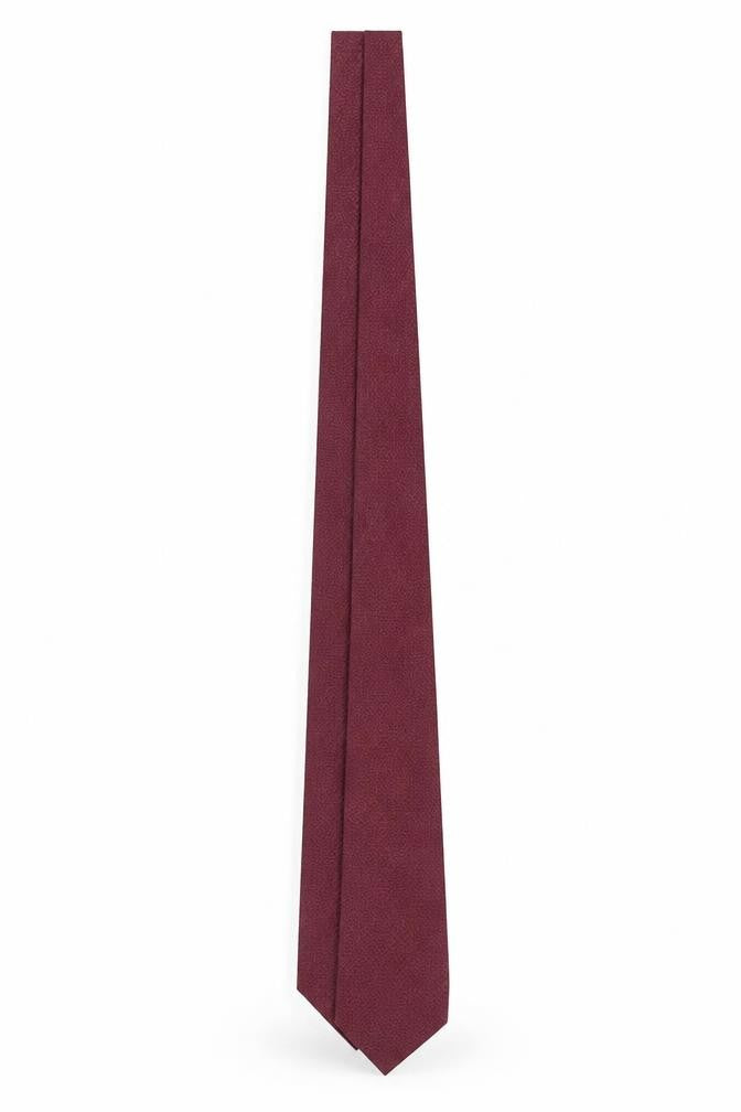 Marks & Spencer Men's Red Silk Slim Tie