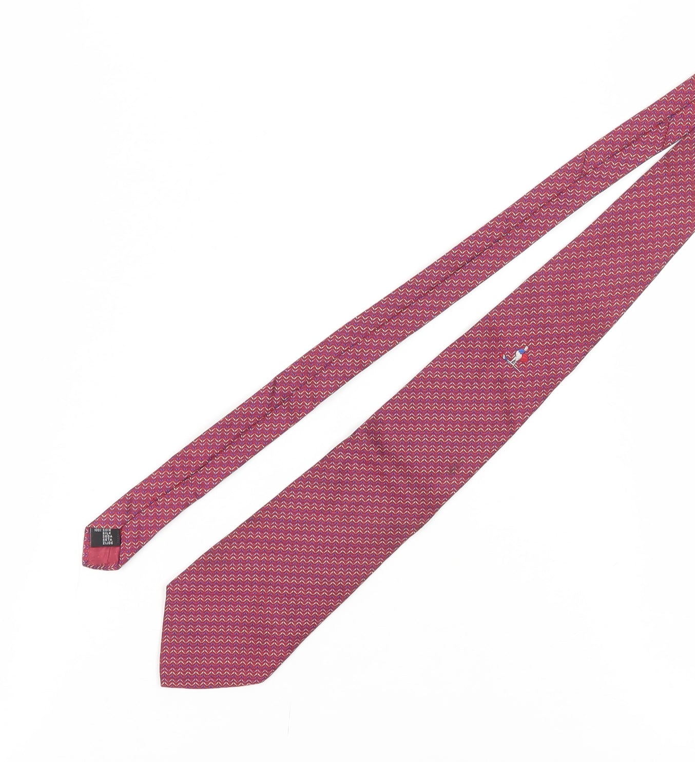 Fédération Française Multicoloured Silk Men's Tie