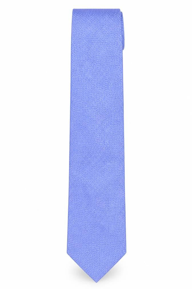 TM Lewin Blue Silk Handmade Men's Tie