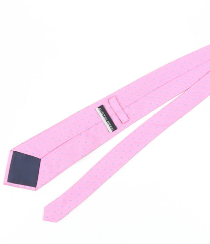 Austin Reed Pink Silk Polka Dot Tie Men’s One Size