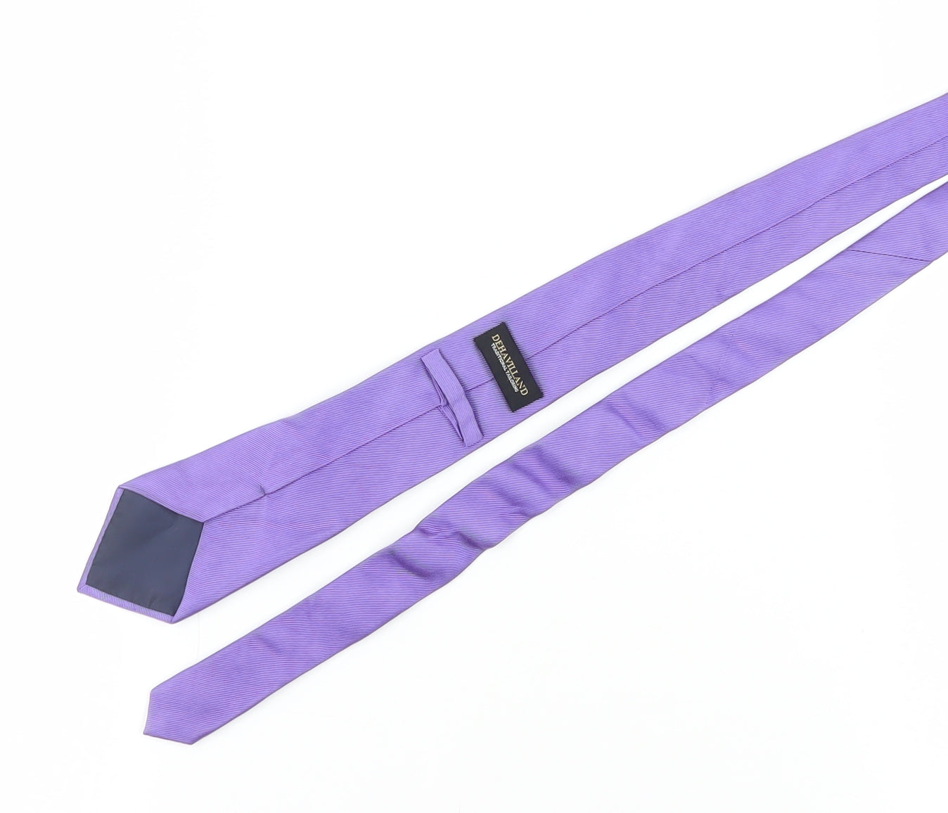 Dehavilland Men's Purple Silk Tie
