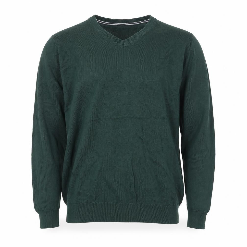 Gap Men's Green V-Neck Pullover Jumper, Size M
