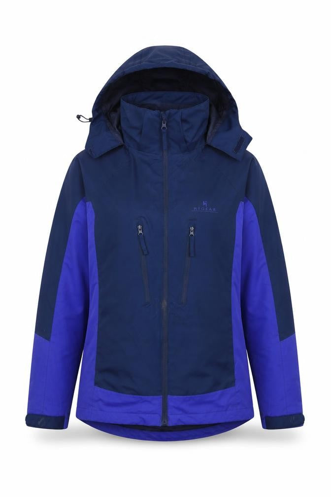 Hi Gear Women's Blue Waterproof Parka Jacket Size 8