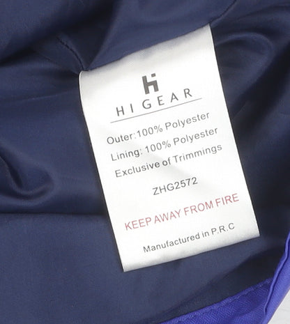 Hi Gear Women's Blue Waterproof Parka Jacket Size 8