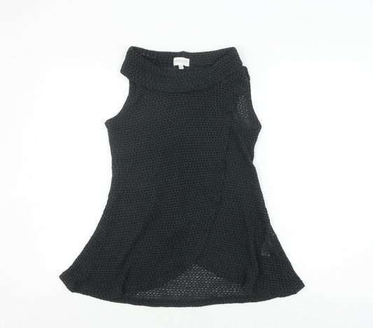 Apricot Women's Black Sleeveless Top Size 10