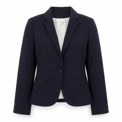H&M Women's Blue Blazer Size 8 Regular Fit