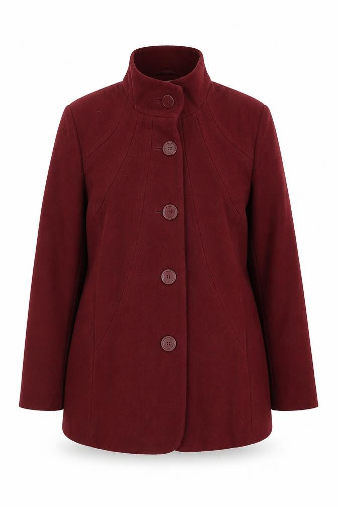 Northmoor Women's Red Mid-Length Coat Size 18