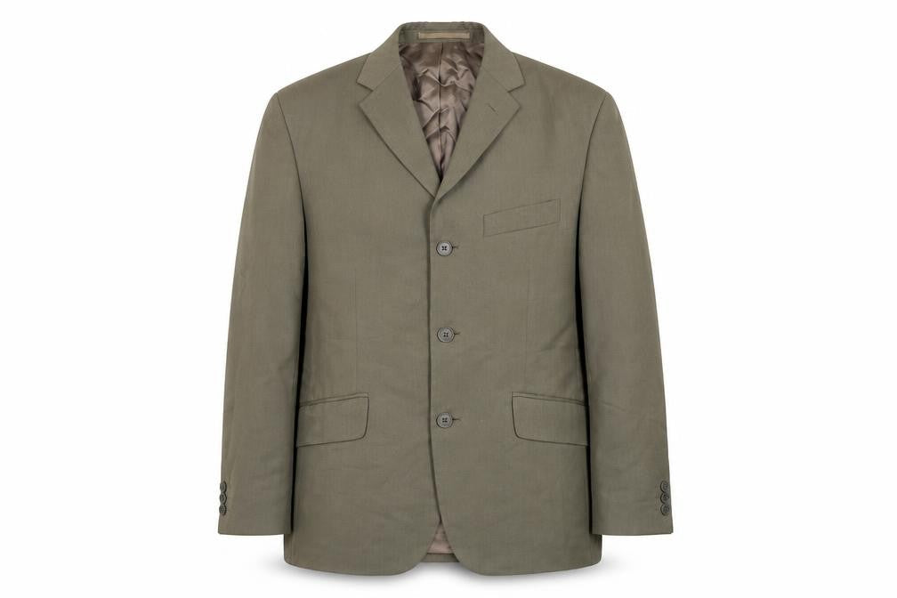 Karl Jackson Men's Green Suit Jacket - Size 38S