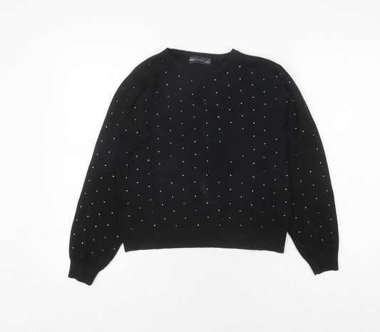 Marks and Spencer Women's Black Pullover Jumper M