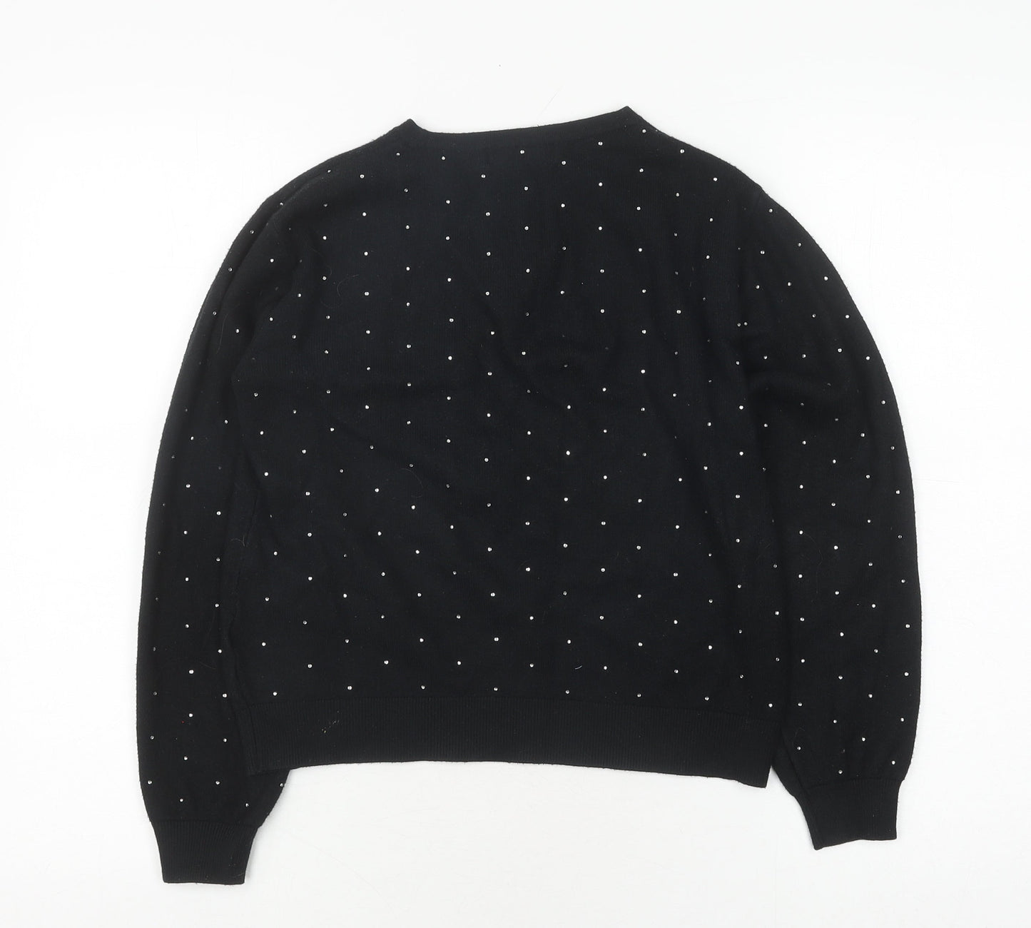 Marks and Spencer Women's Black Pullover Jumper M
