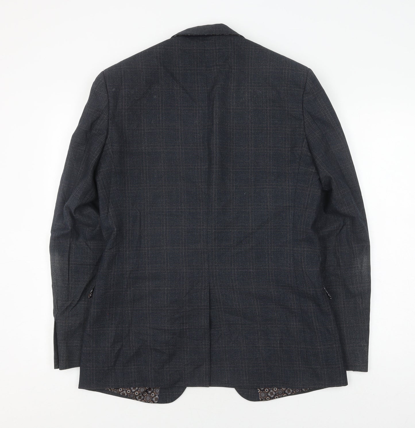 Red Herring Men's Grey Check Blazer 40L