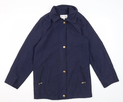 EWM Pure Classics Blue Women's Basic Jacket Size 12