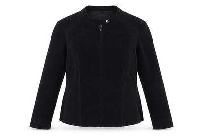 Marks & Spencer Women's Black Zip Jacket Size 14
