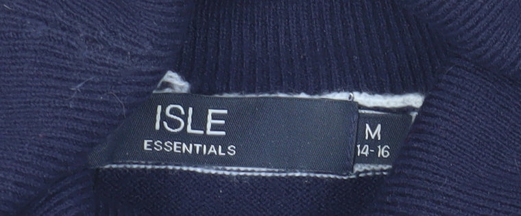 Isle Essentials Women's Multicoloured Stripe Jumper M