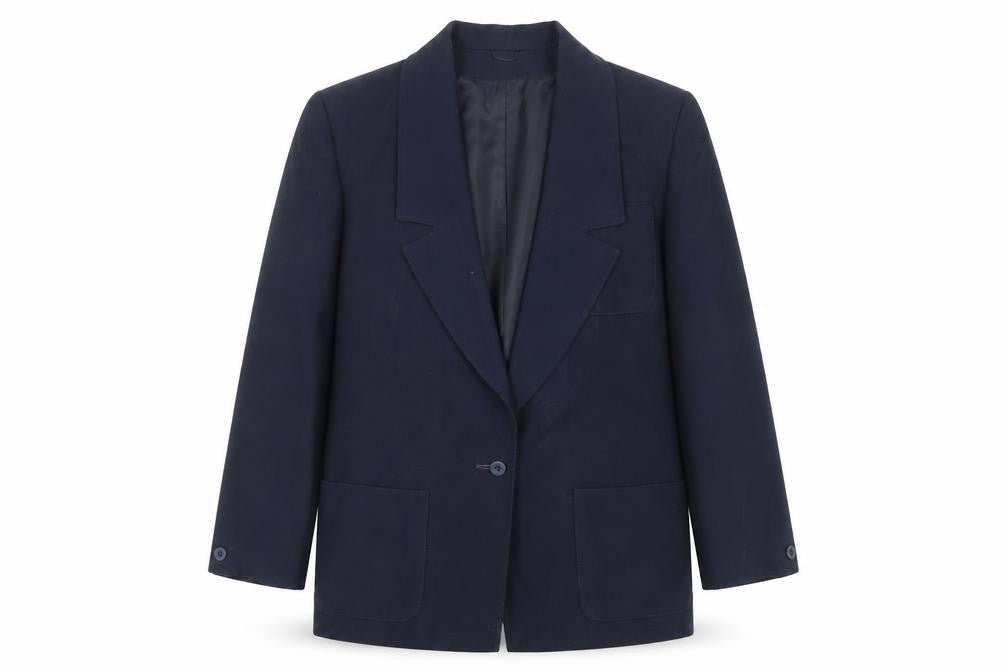 Planet Women's Blue Blazer, Size 8, Perfect for Business