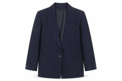 Planet Women's Blue Blazer, Size 8, Perfect for Business