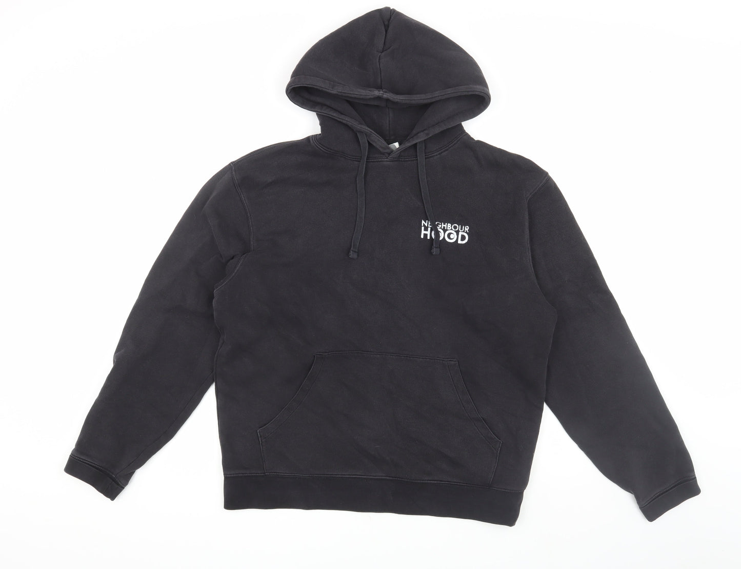 Russell Men's Black Pullover Hoodie - Size M
