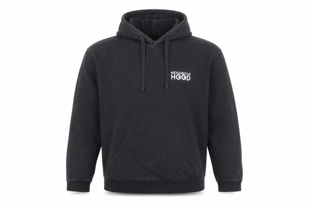 Russell Men's Black Pullover Hoodie - Size M