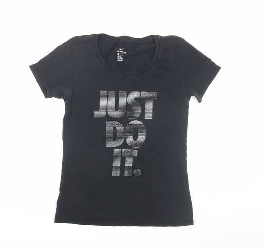 Nike Women's Black S Basic Crew Neck Athletic T-Shirt