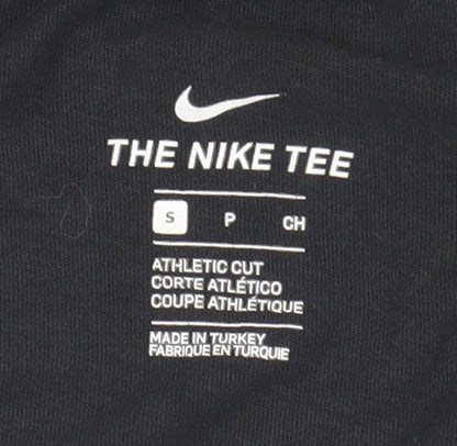 Nike Women's Black S Basic Crew Neck Athletic T-Shirt