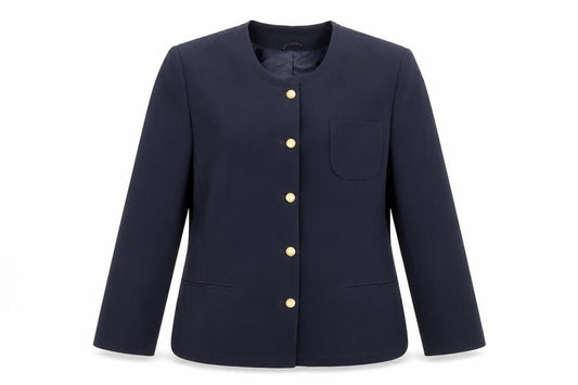 Jacques Vert Women's Navy Jacket, Lined, Size M