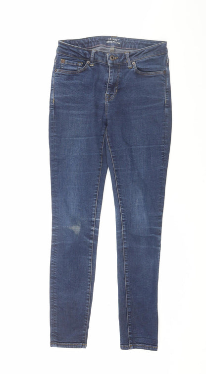 Jack Wills Women's Blue Skinny Jeans Size 28