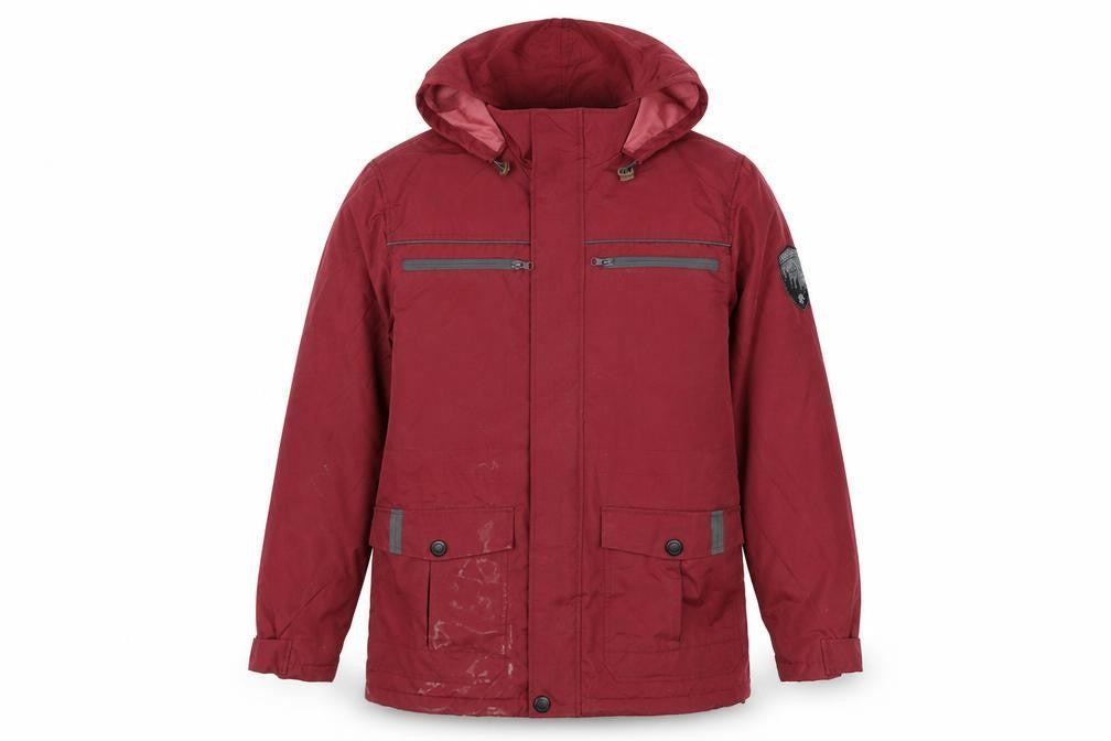 Atlas for Men Red Parka Jacket - Men's S