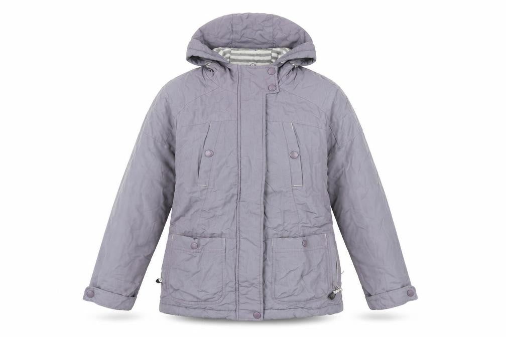 Marks & Spencer Women's Purple Hooded Puffer Jacket Size 10