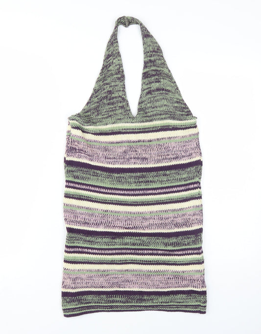 Pull&Bear Women's Multicoloured M Slip Dress