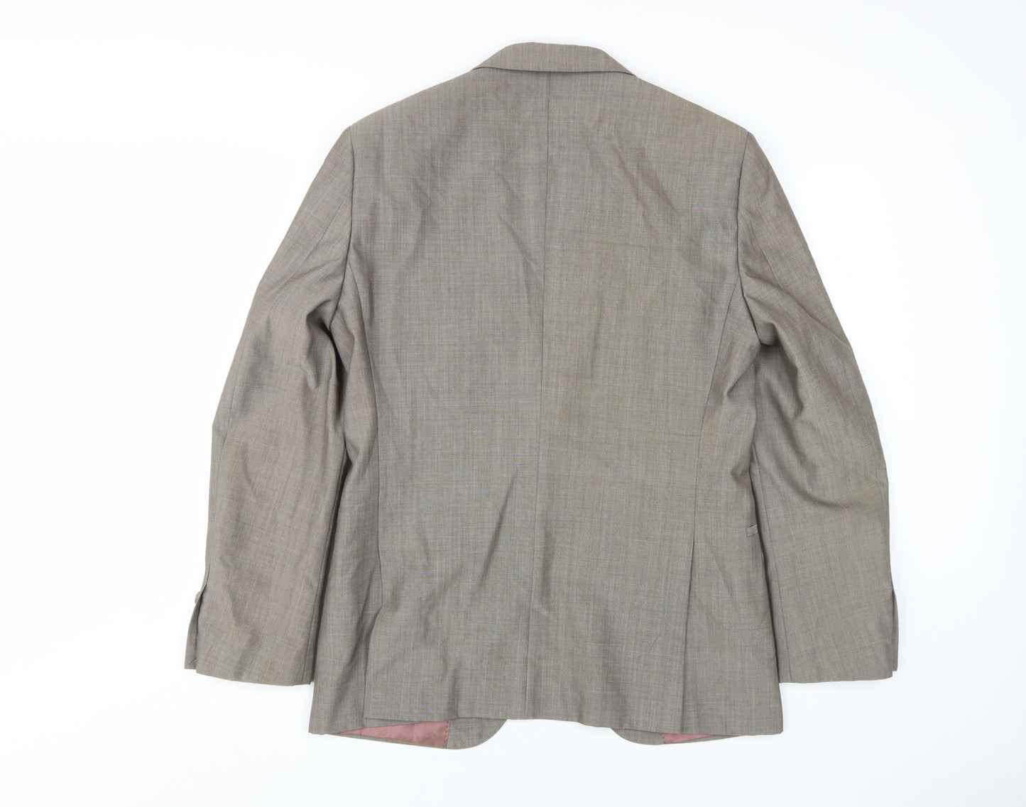 Remus Uomo Men's Brown Blazer 38R Slim Fit