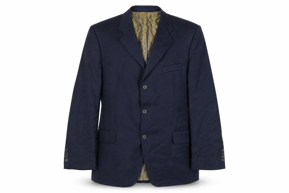 Berwin & Berwin Men's Navy Blazer, Size 42, Regular Fit