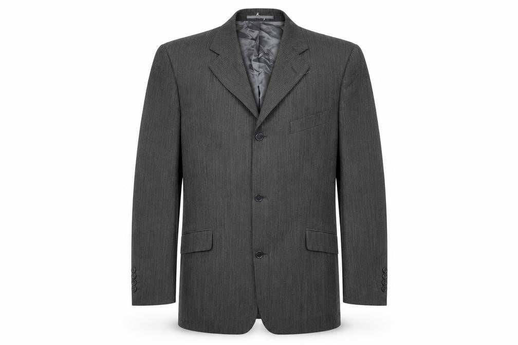 Blakes Men's Grey Striped Blazer, 42R