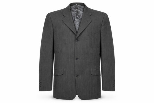 Blakes Men's Grey Striped Blazer, 42R