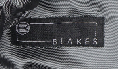 Blakes Men's Grey Striped Blazer, 42R