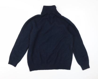 Selected Homme Men's Blue XL Wool Pullover Jumper