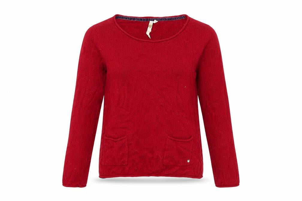 White Stuff Women's Red Pullover Jumper, Size 8