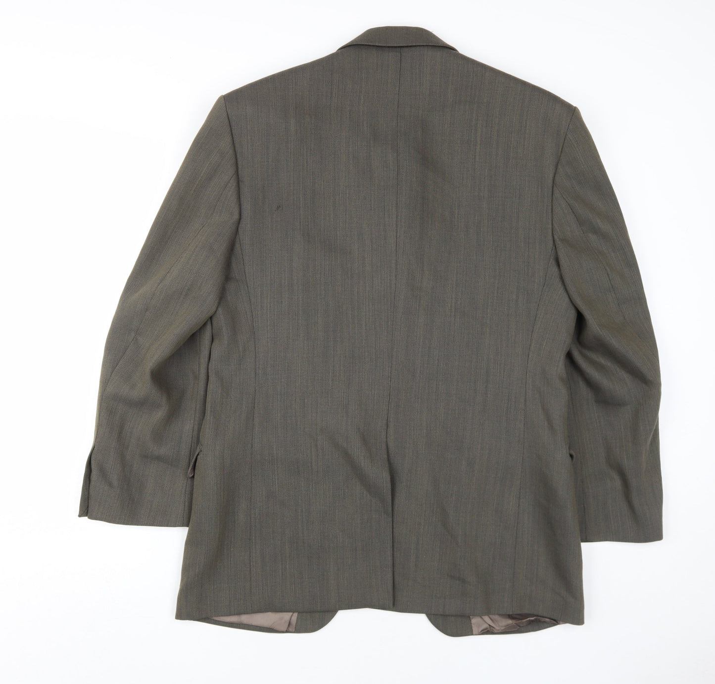Jeff Banks Men's Green Blazer, Size 38S, Wool Mix