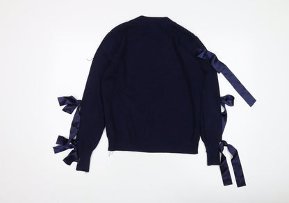 QED London Women's Blue Pullover Jumper M