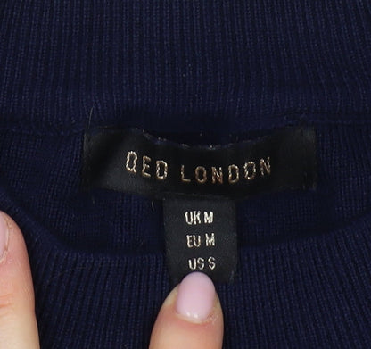 QED London Women's Blue Pullover Jumper M