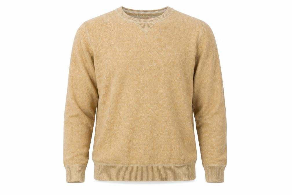 Marks & Spencer Men's Beige Pullover Jumper, Small